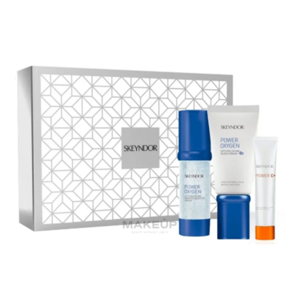 Skeyndor Power Oxygen Christmas Set (ser/30ml + cr/50ml + eye/cr/15ml) - Image 3