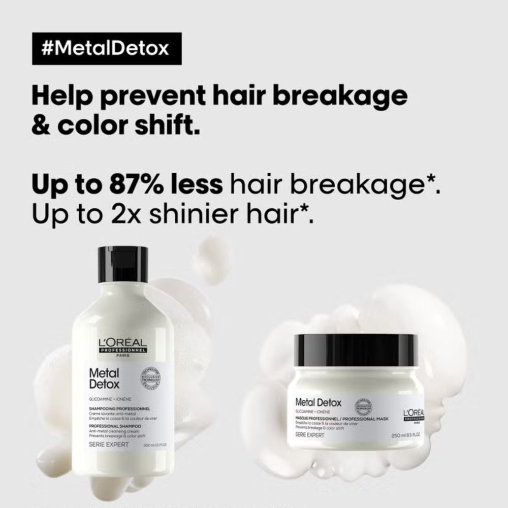 L'Oréal Professionnel Metal Detox Shampoo and Masque Bundle - Image 3