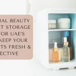 beauty product storage UAE