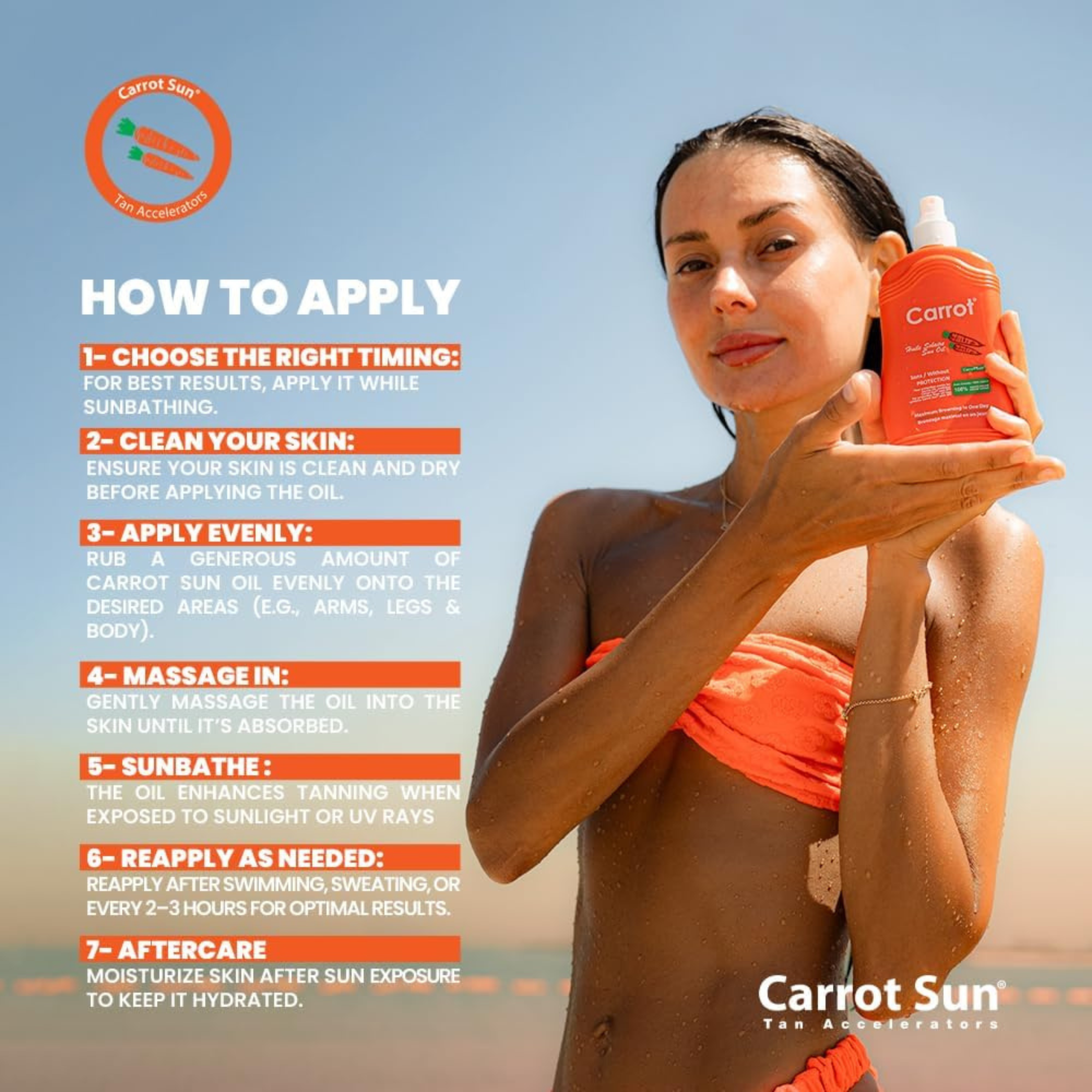Carrot Sun Oil Spray 200ml - Image 3