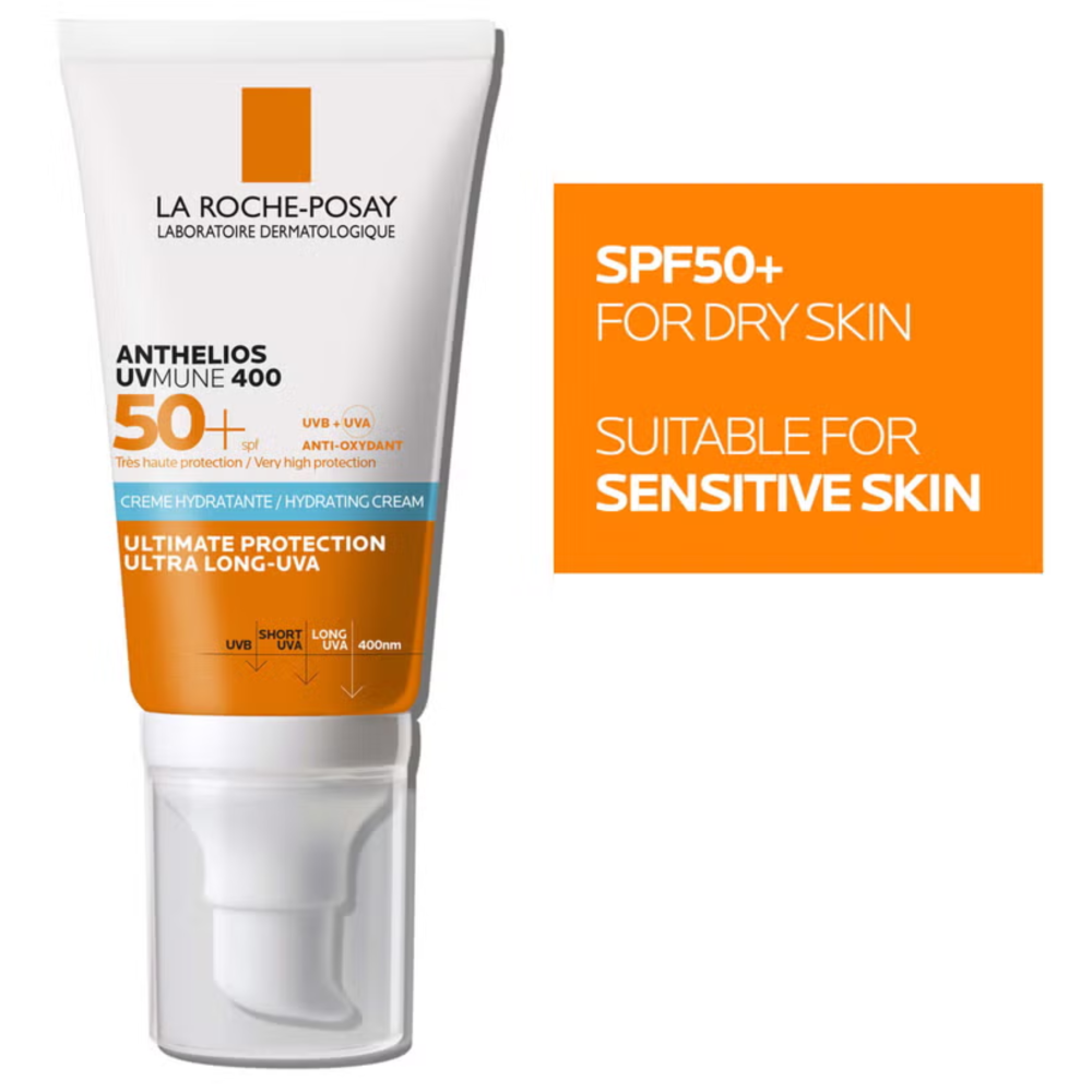 La Roche-Posay Anthelios UVMune 400 Hydrating Suncream SPF 50 50ml - Image 6