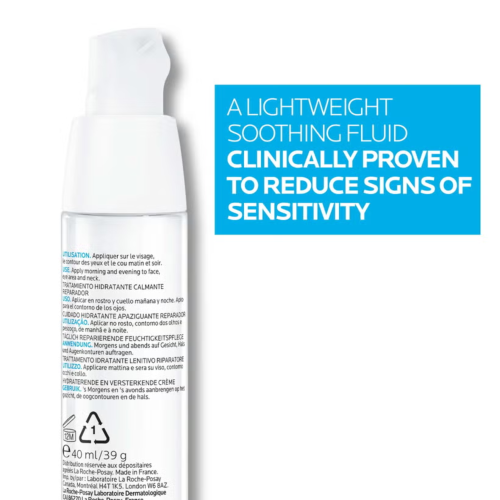 La Roche-Posay Toleriane Dermallergo Soothing Fluid Moisturiser For Sensitive Skin 40ml - Image 4