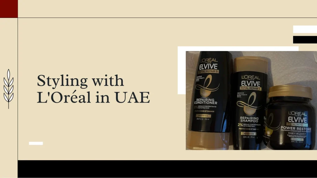 L'Oréal hair products UAE