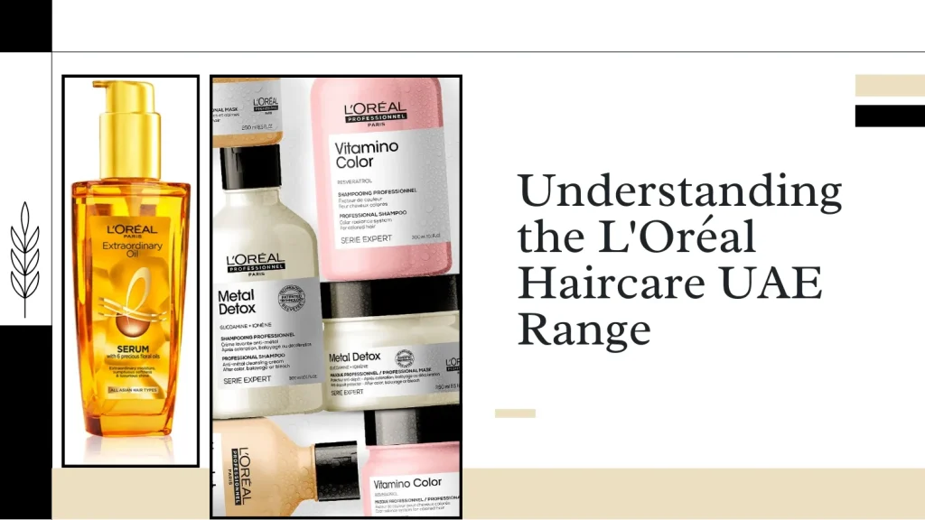 L'Oréal hair products UAE